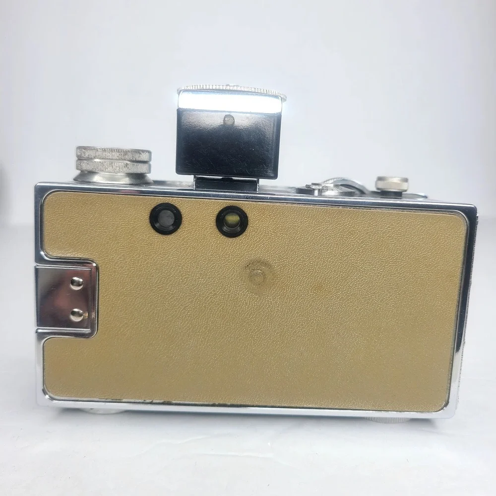 Argus‎ C3 35mm Camera 50mm F3.5 Lens TAN With Case Vintage Brick UNTESTED